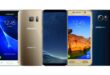 Recent samsung smartphones