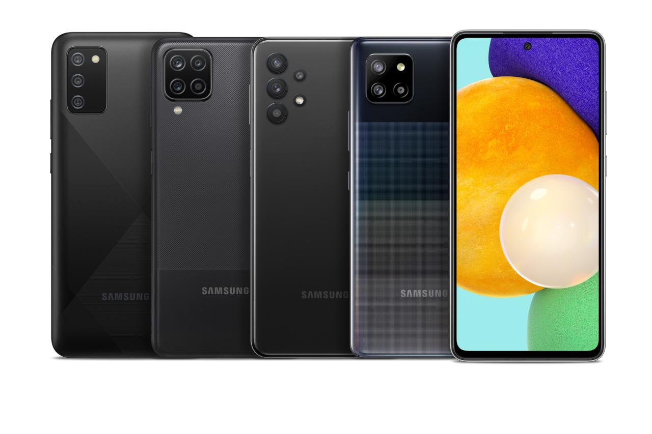 Samsung a series smartphone