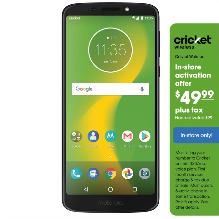 Cricket wireless smartphones