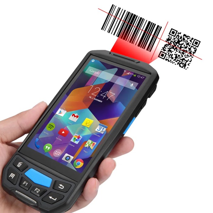 Barcode scanner for smartphone