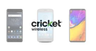 Smartphones at cricket wireless