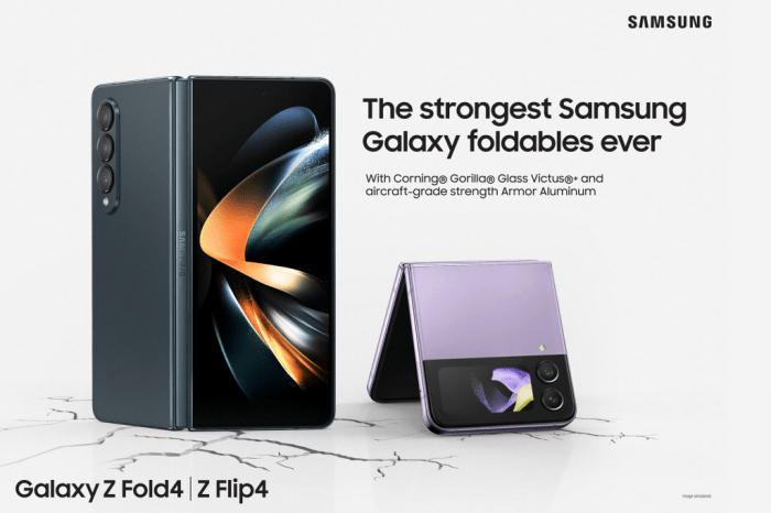 Samsung's foldable smartphone