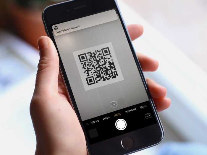 Scan barcode with smartphone