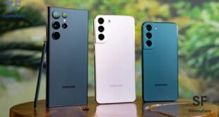 Samsung recent smartphones