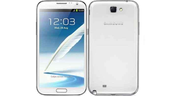 Smartphone samsung galaxy note 2