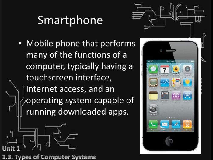 Define: smartphone