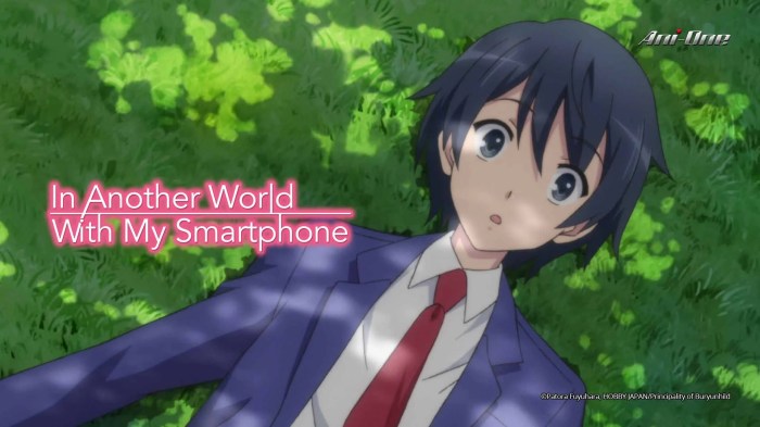 Where can i watch in another world with my smartphone