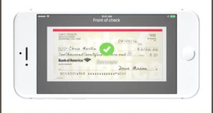 Bank of america check deposit smartphone