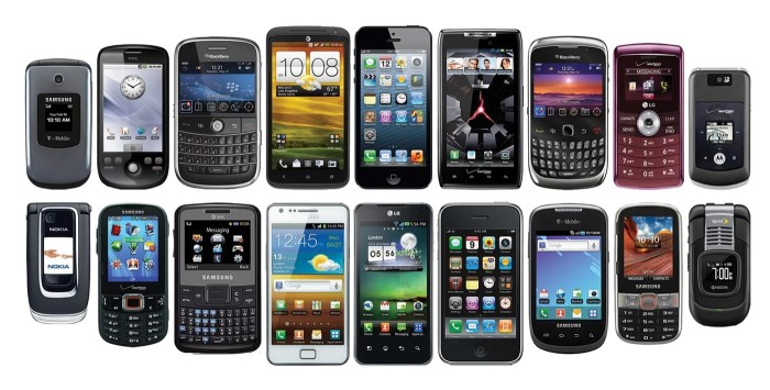 Celular smartphones