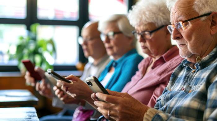 Seniors and smartphones