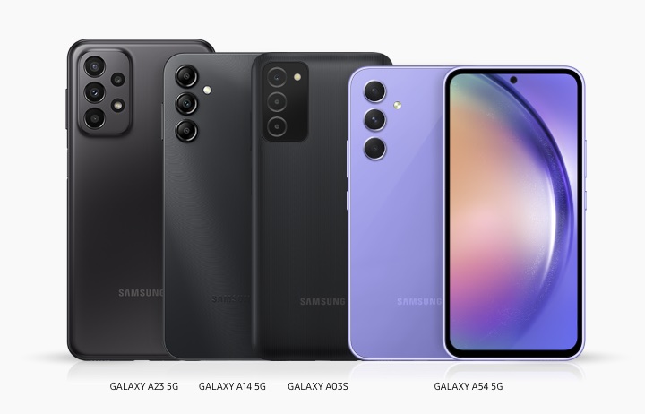 Samsung a series smartphones