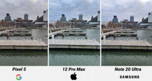 Smartphones camera comparison