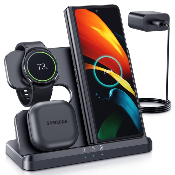 Samsung smartphone wireless charger