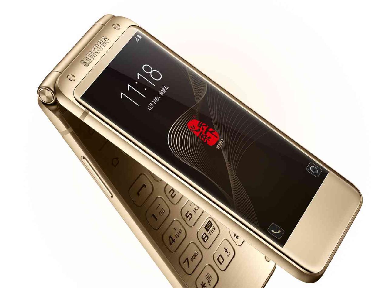 Samsung smartphone flip phone