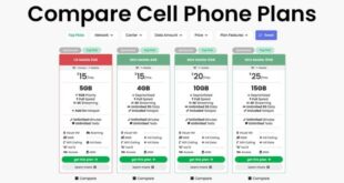 Smartphone plan comparison