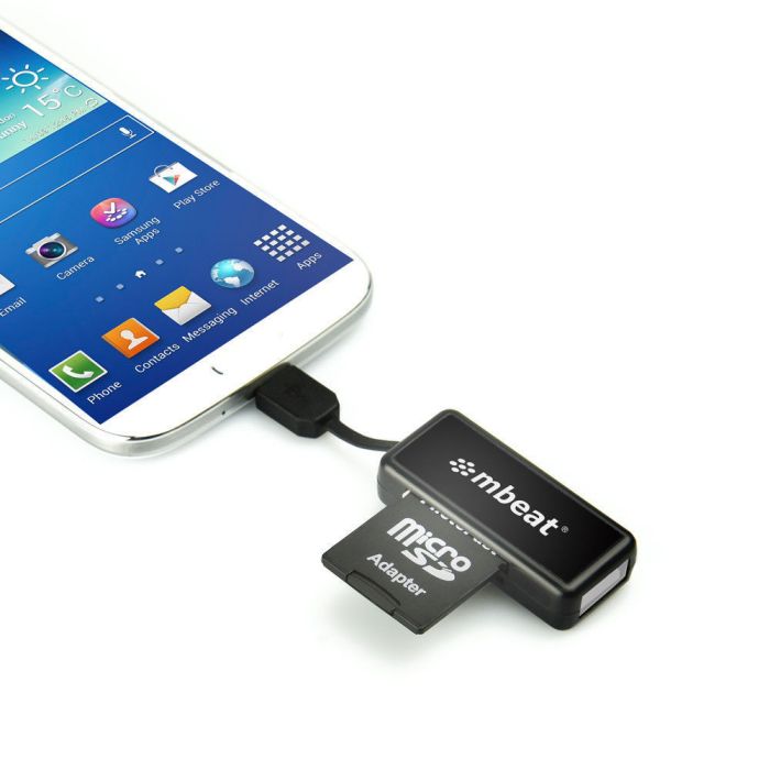 Card reader for smartphone