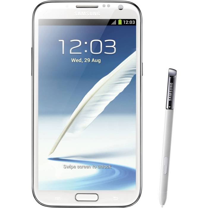 Smartphone galaxy note 2