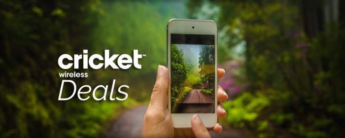 Cricket smartphones deals