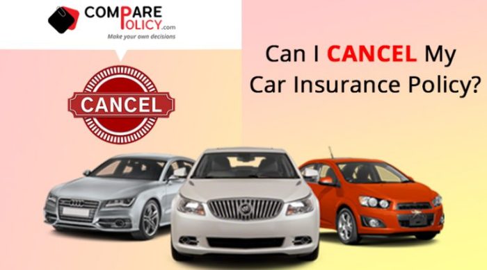 Can you cancel claim car insurance